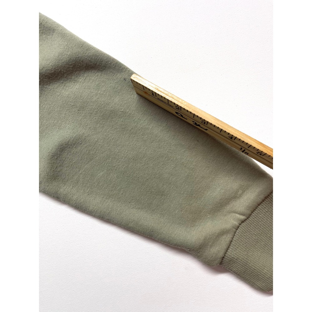 Calvin Klein Jeans Kids Sage Green Logo Pullover Hoodie Medium 10/12 0414 - Picture 7 of 10